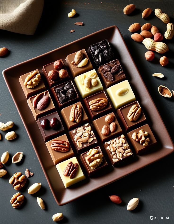 Royal Nut Delight Chocolate Box – 20 pcs